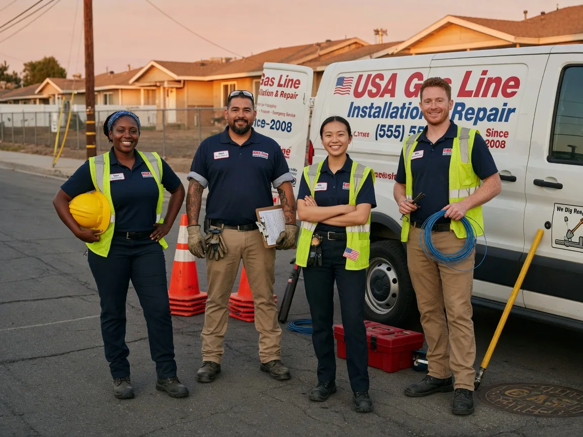 Gas Line Installation company in Hendrum, MN